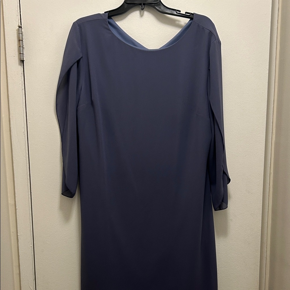 Grace Karin Long Sleeve Dress in Deep Blue